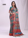 Vastraloom By Ast Festive Wear Linen Cotton Sarees Wholesale In India